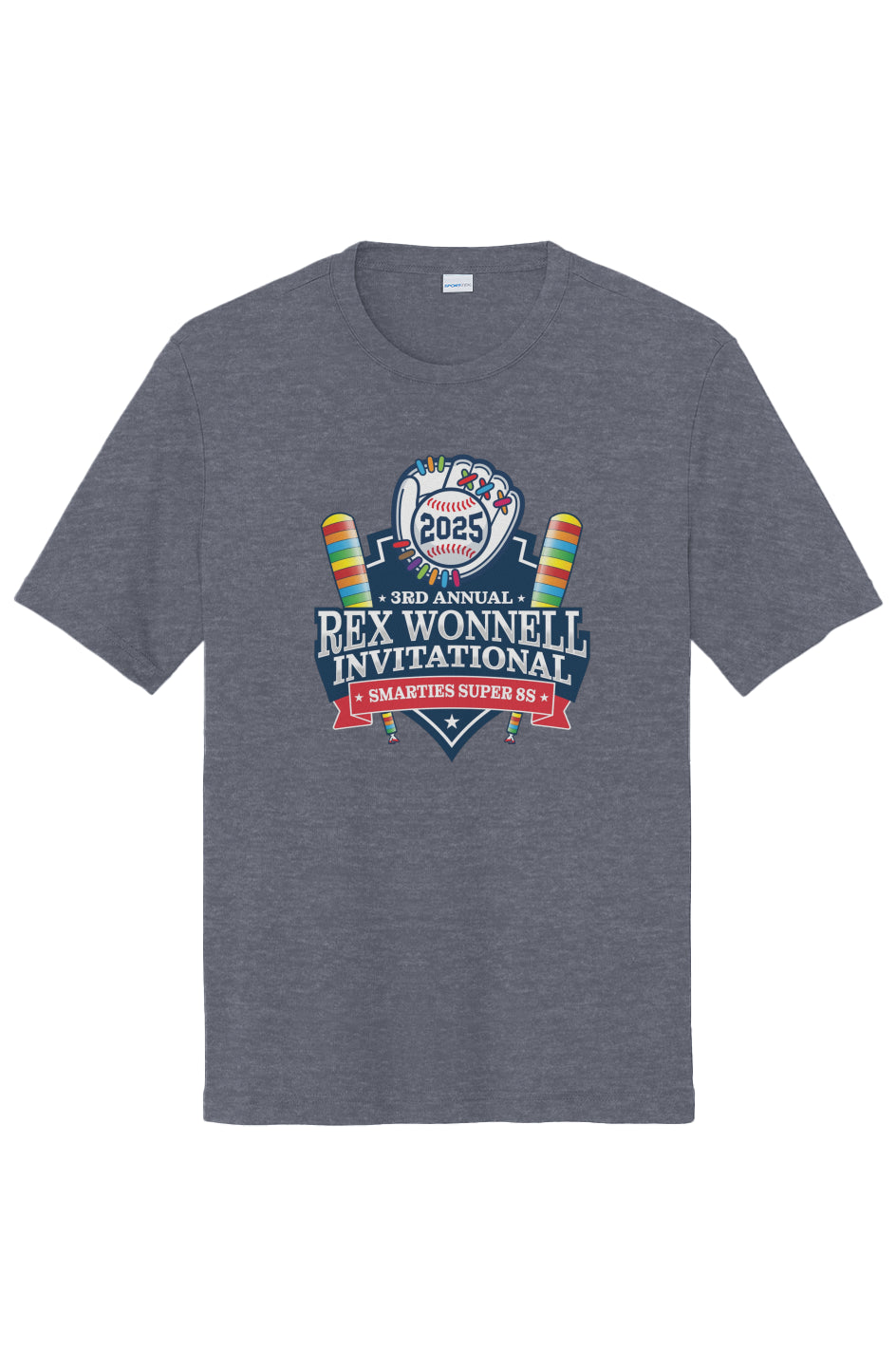 Adult Sport-tek Competitor Tee Smarties Logo on Front Only
