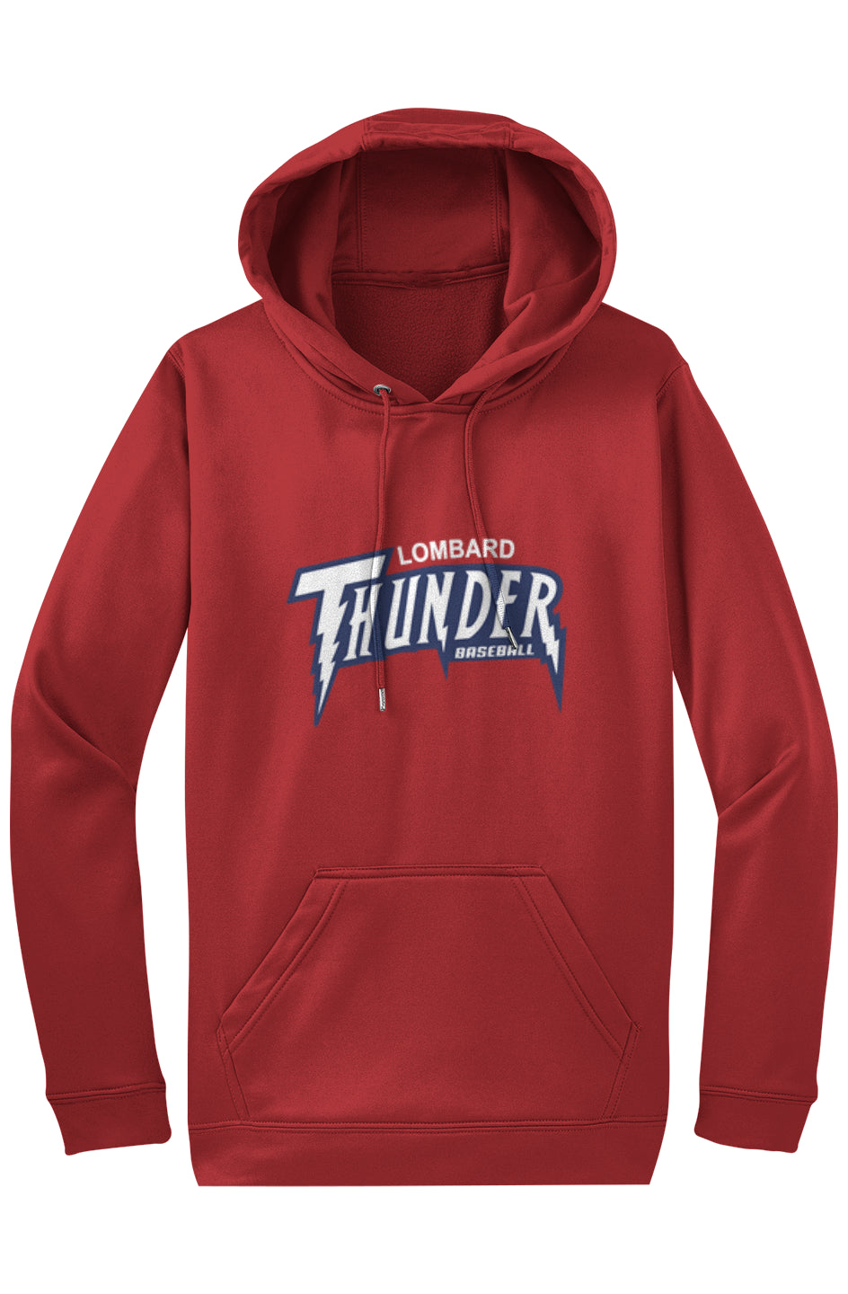 Adult Lombard Thunder Sport Wick Fleece Hoodie
