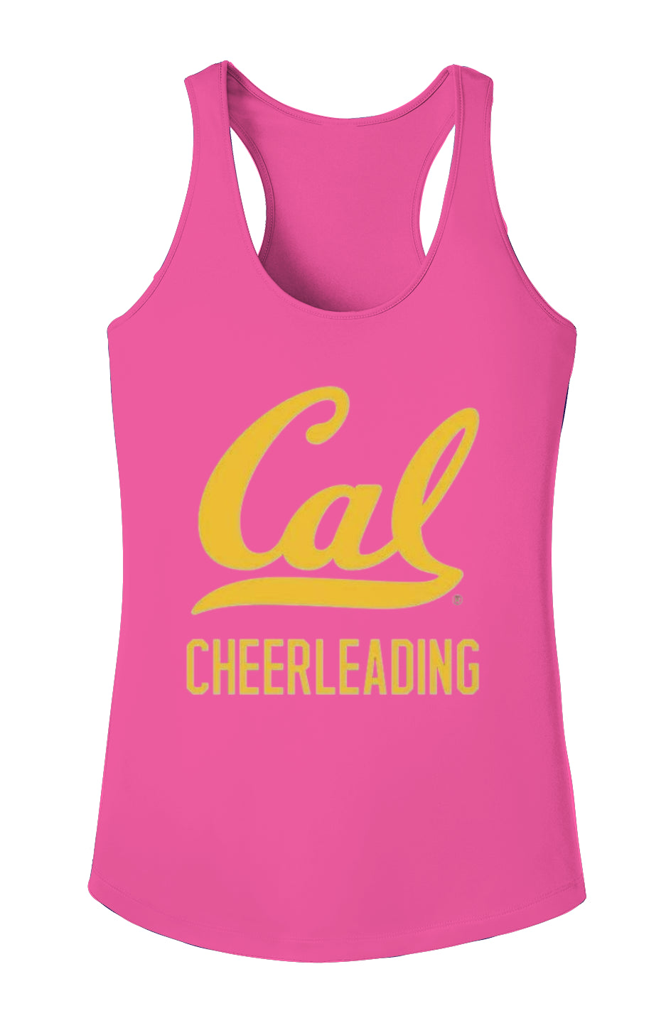 Ladies Cal Cheerleading Competitor Tank