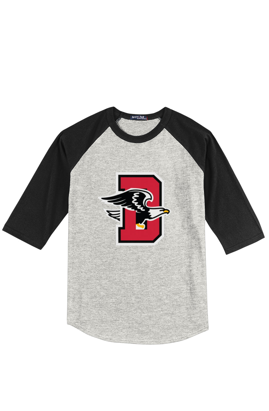 Youth Dartmouth Middle School Colorblock Raglan Jersey