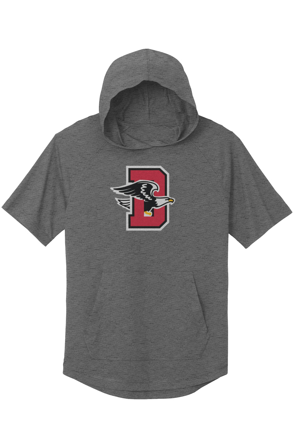 Adult Dartmouth Middle School Posi Charge Wicking Short Sleeve Hoodie