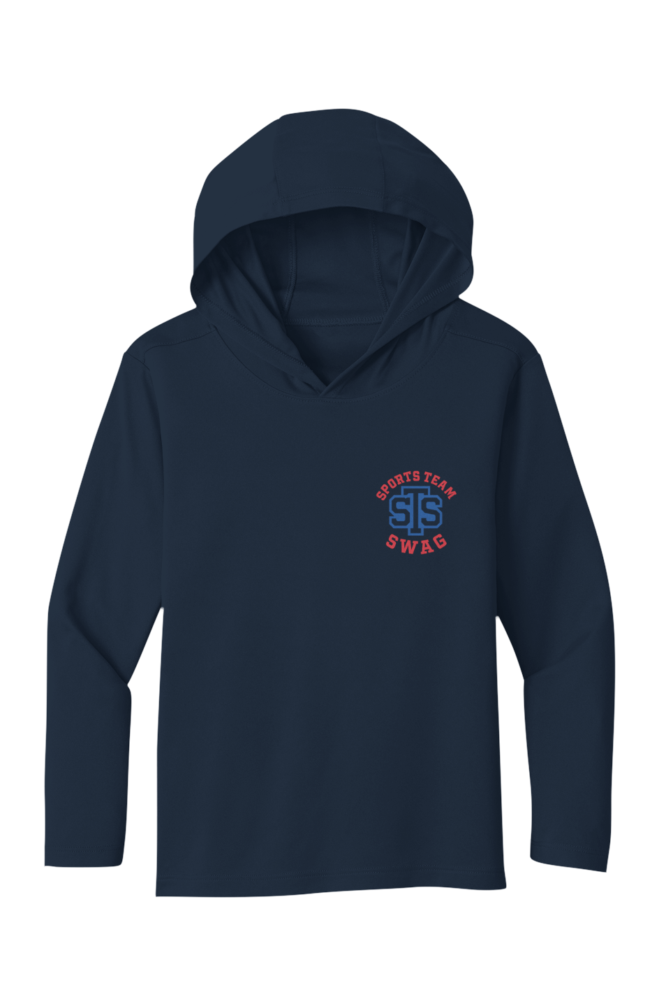 sport-tek youth posi uv pro hoodie (yst420lsh)