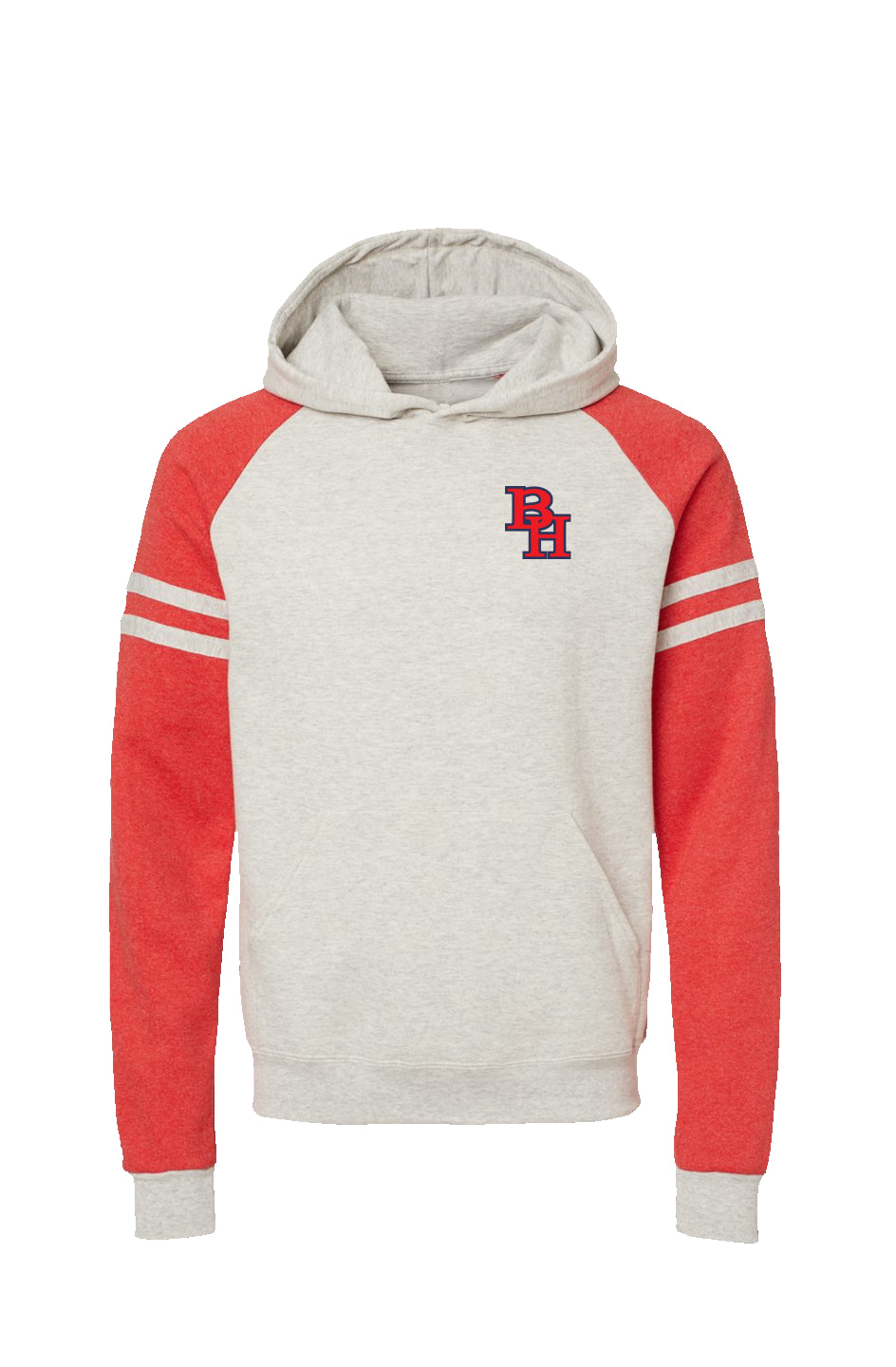 BH Varsity Colorblocked Raglan Hoodie