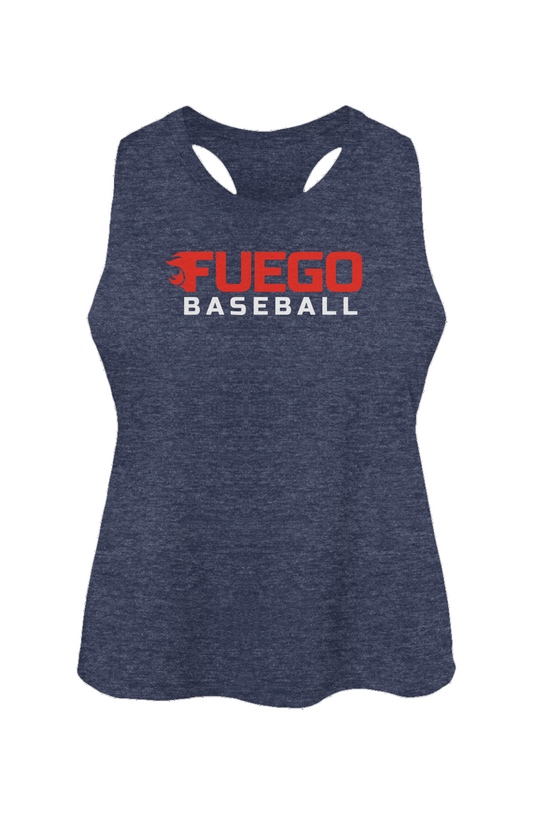 Women's Fuego Racerback Cropped Tank