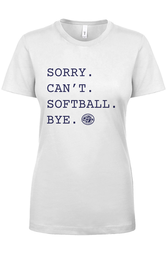 Women's Santa Teresa Softball Sorry (ST) Ideal Crew