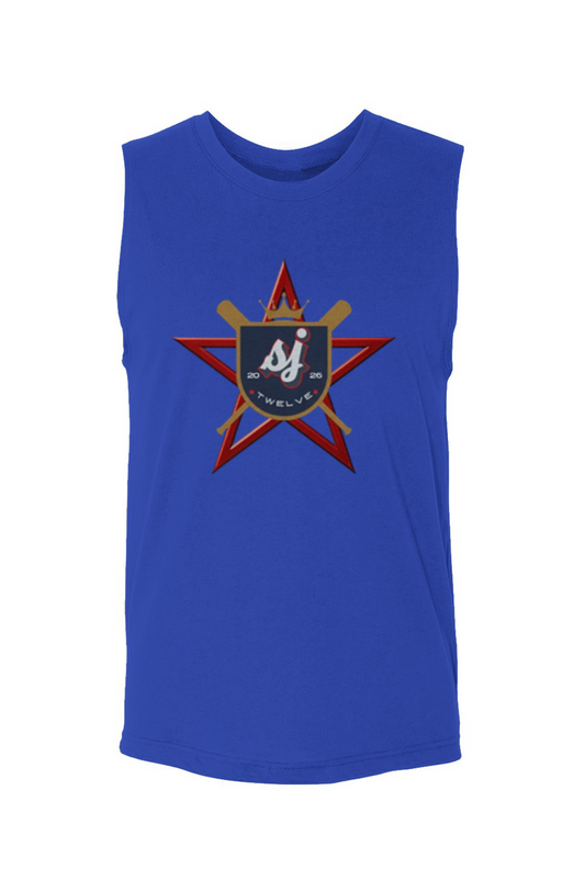 Unisex 2026 12's All-Star Logo Muscle Tank