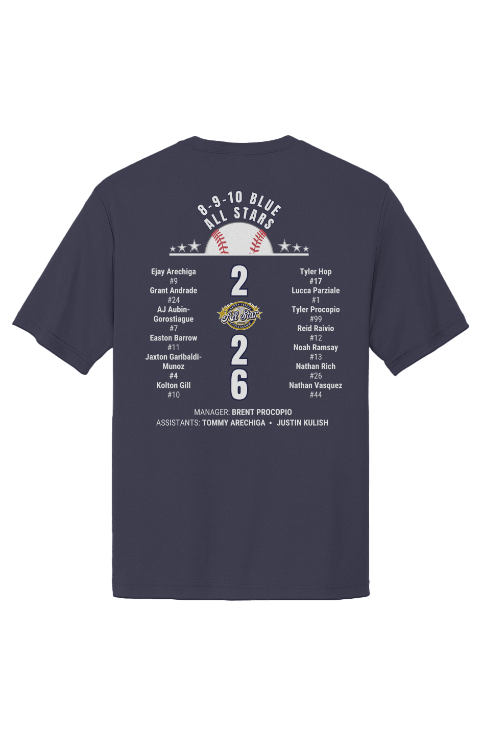 (NEW) 10blue Fan adult All-Star 2026 Posi Charge C