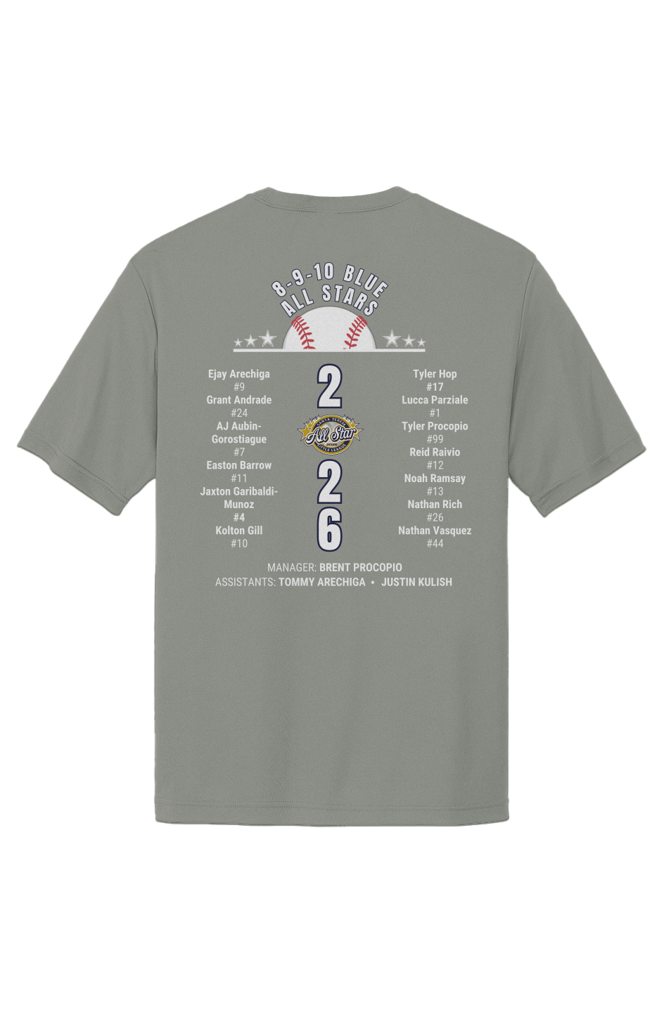 (NEW) 10blue Fan adult All-Star 2026 Posi Charge C