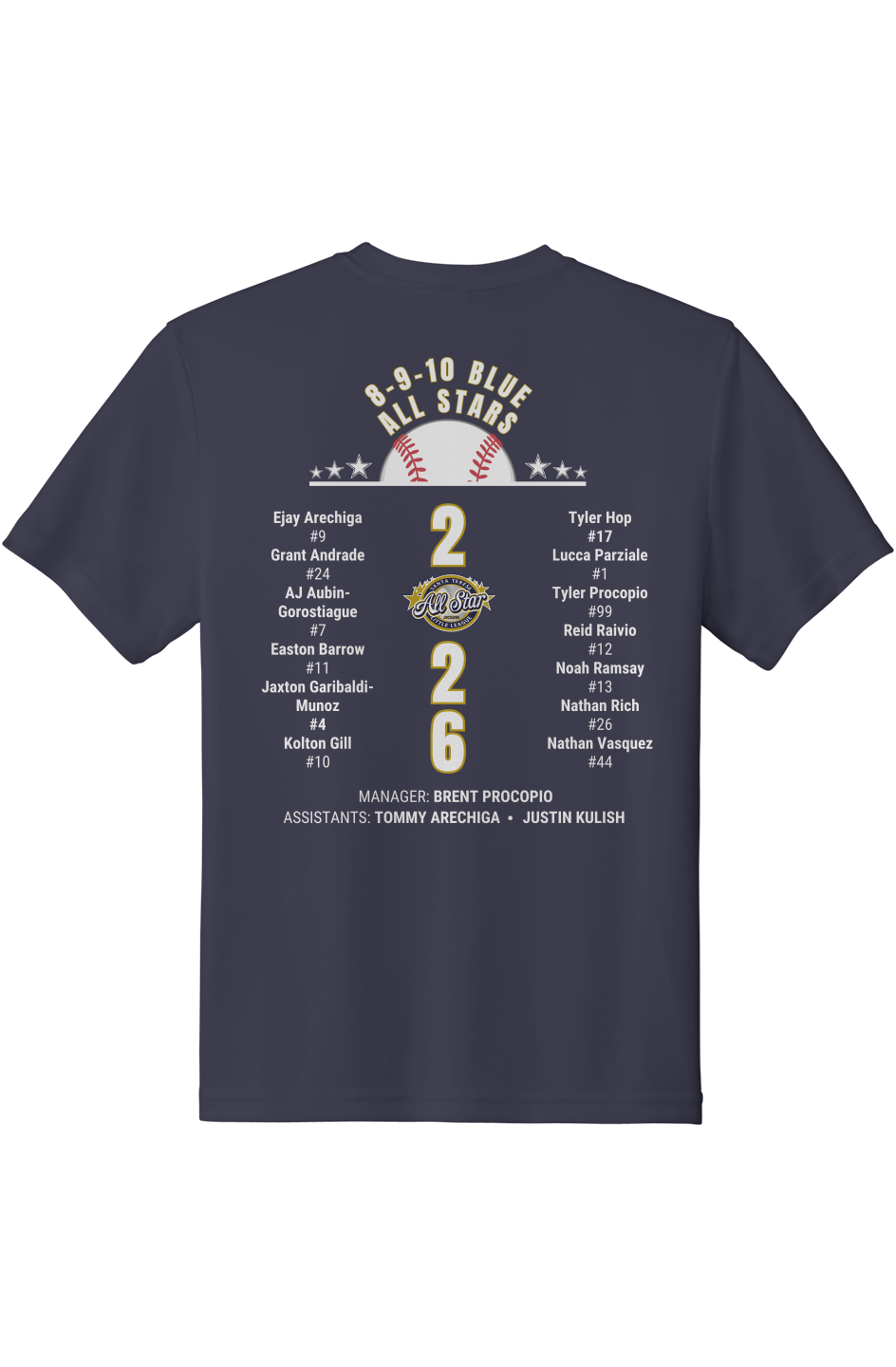 (NEW) 10blue Fan youth All-Star 2026 Posi Charge C