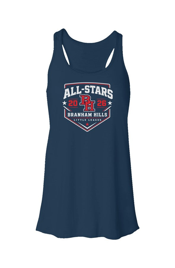 26All-Star MAIN Logo Ladies Flowy Racerback Tank