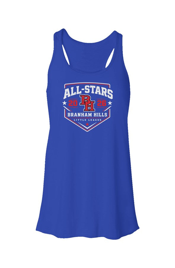 26All-Star MAIN Logo Ladies Flowy Racerback Tank