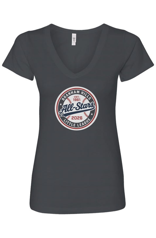 26All-Star Circle Logo Womens Ideal V-Neck