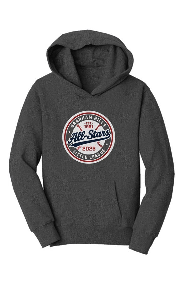 26All-Star Circle Logo Youth Fleece Pullover Sweat