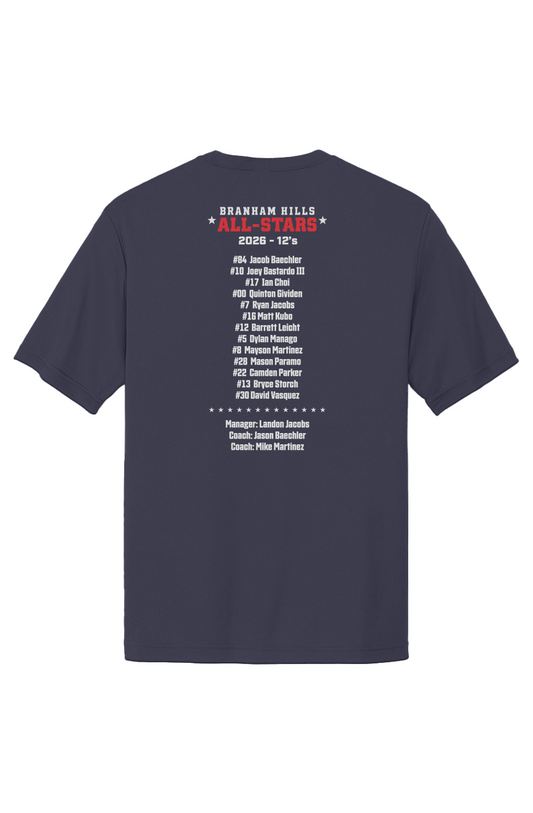 12s Player Names 26All-Star Main Logo Adult Sport