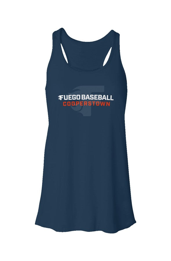 Womens 2026 Cooperstown 2 Flowy Racerback Tank