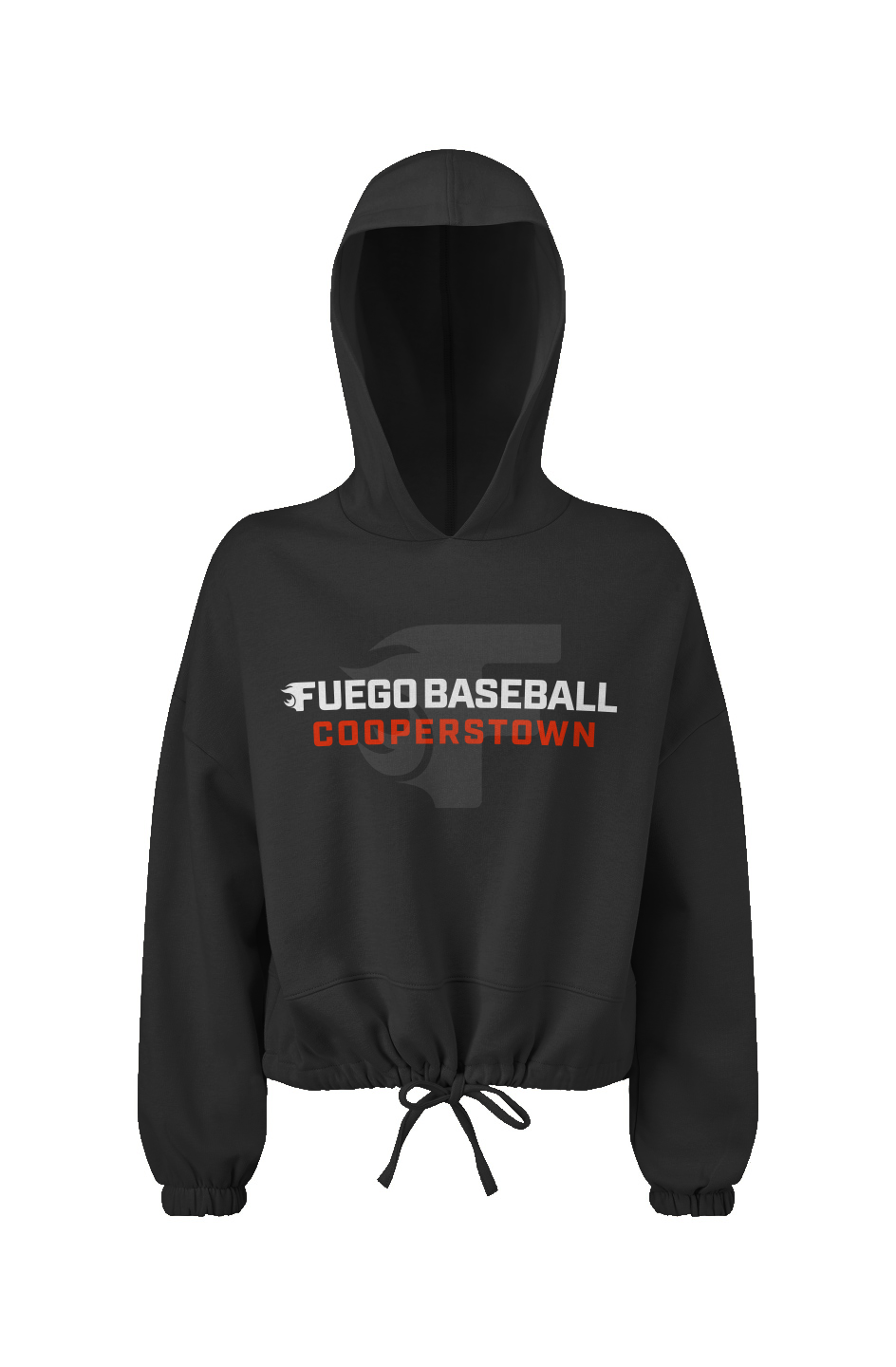 2026 Cooperstown 2 Ladies' Cropped Oversize Hooded