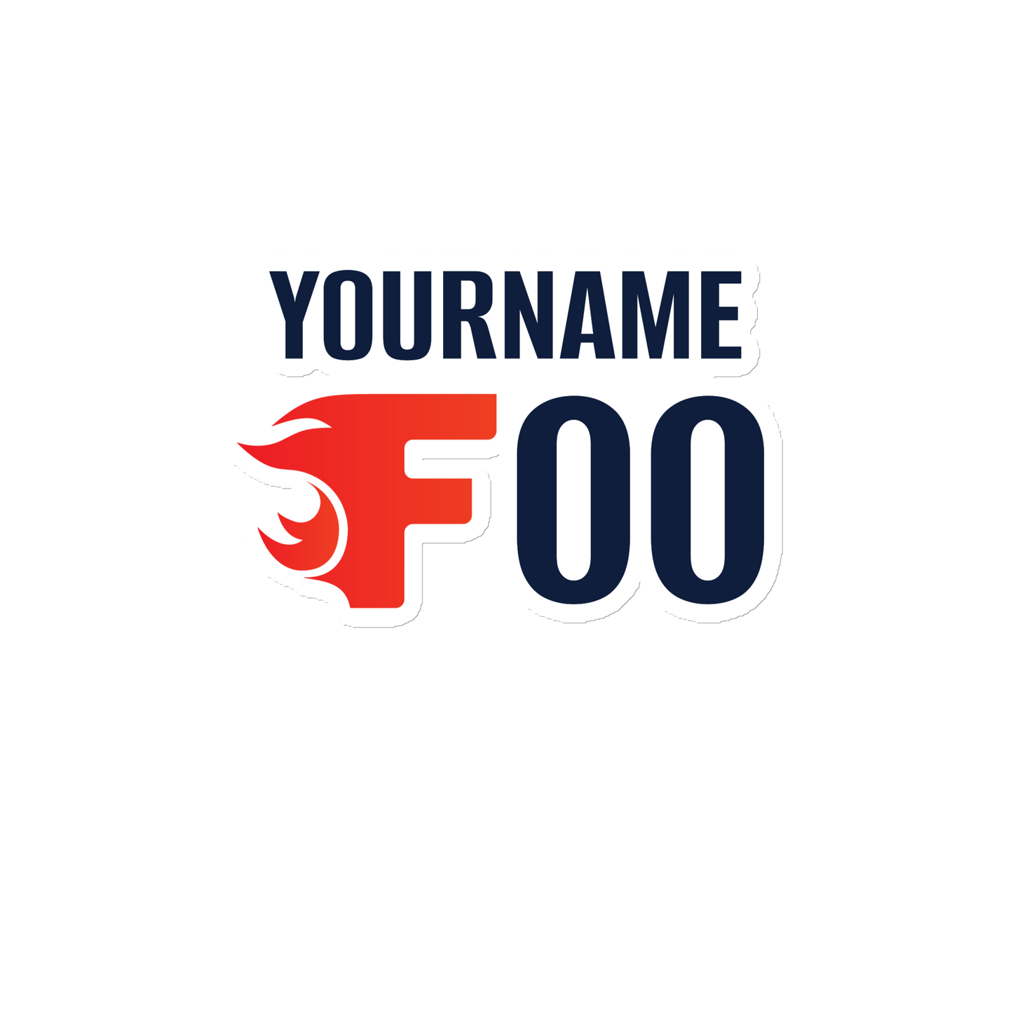 Customizable Fuego Magnet