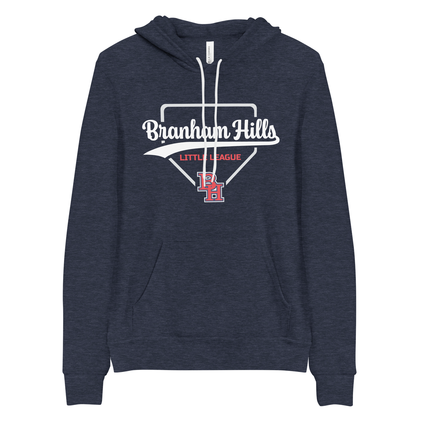 Adult Unisex Customizable 2025 BHLL Cursive Logo Pullover Hoodie