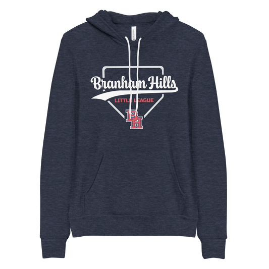 Adult Unisex Customizable 2025 BHLL Cursive Logo Pullover Hoodie