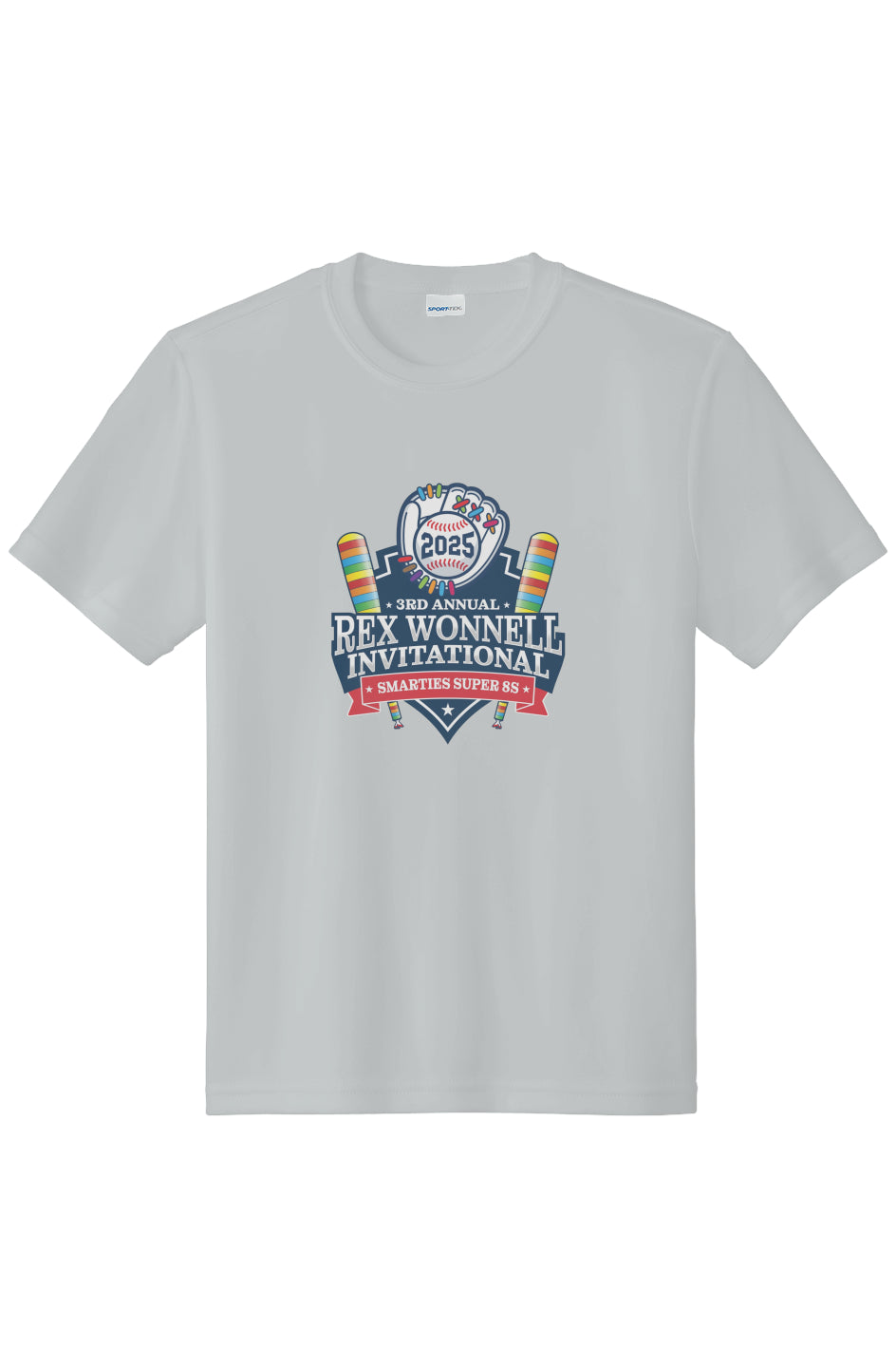 Youth Posicharge Competitor Tee Smarties Logo on Front Only
