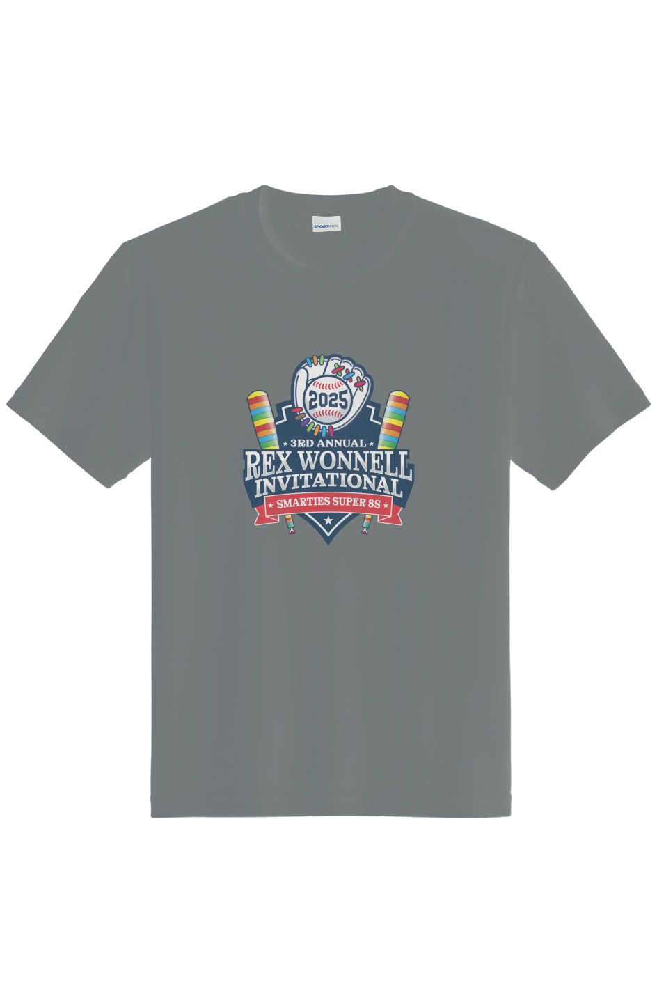 Youth Posicharge Competitor Tee Smarties Logo on Front Only