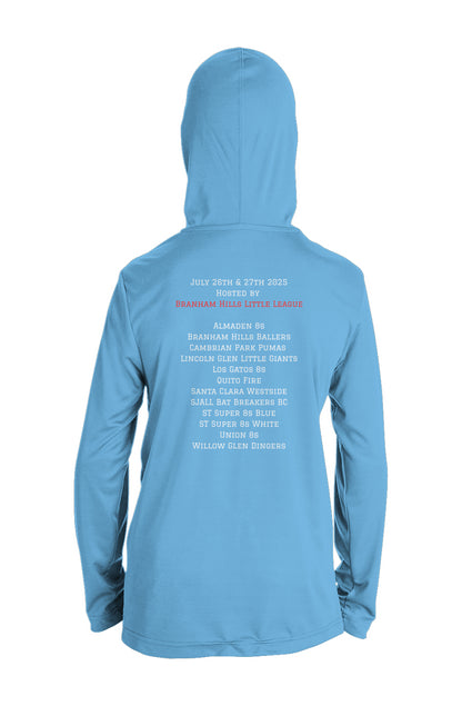 Youth Smarties Logo and Teams on Back Hooded T-Shirt