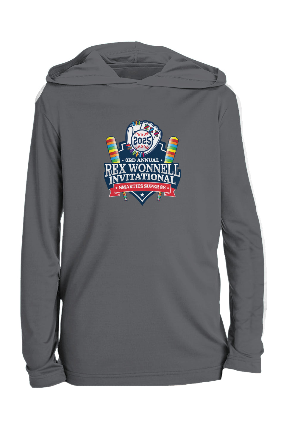 Youth Smarties Logo and Teams on Back Hooded T-Shirt