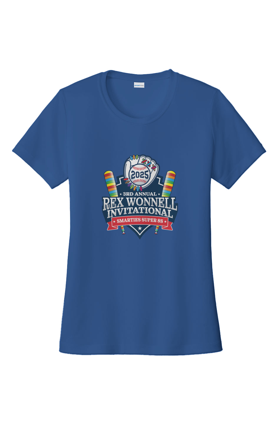Ladies Sport-Tek Competitor Tee Smarties Logo on Front Only