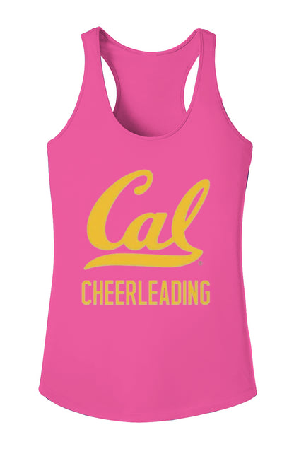 Ladies Cal Cheerleading Competitor Tank