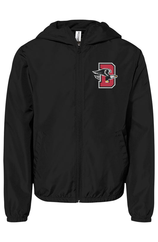 Youth Lightweight Windbreaker Full-Zip Jacket