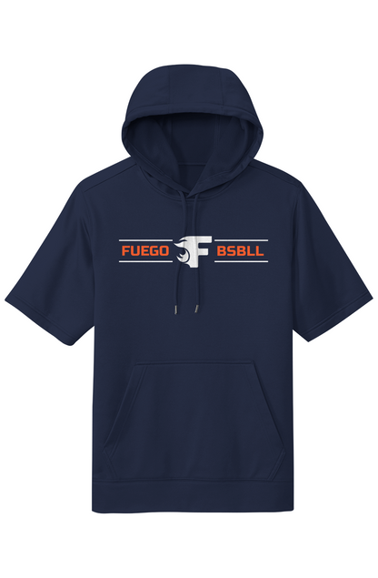 FUEGO - Sport Wick Short Sleeve Hoodie