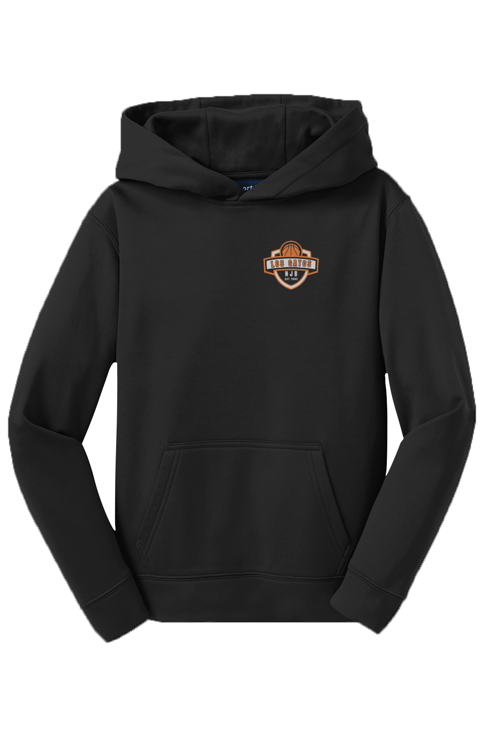 NEW- youth los gatos njb main logo hoodie