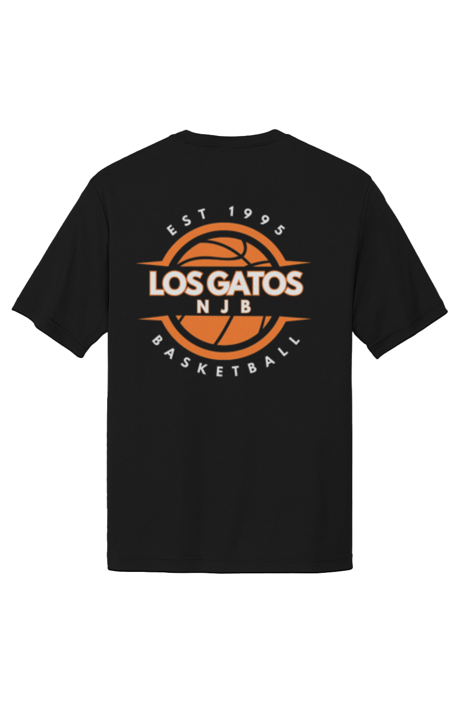 NEW - Adult Los Gatos NJB Main Logo Black T-Shirt