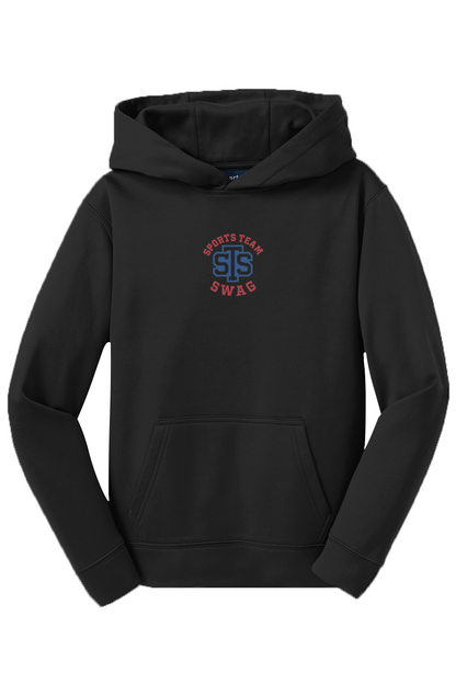 Youth Sports Team Swag fleece hooded pullover