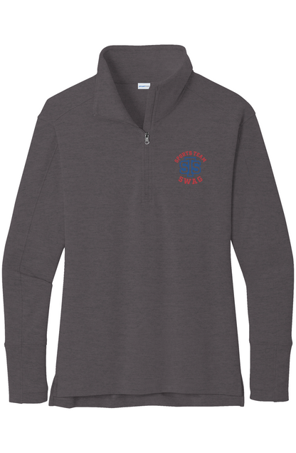Womens Sports Team Swag Sport Wick Flex 1/4 Zip