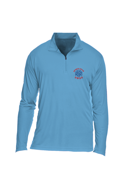 Adult Sports Team Swag Mens Quarter-Zip