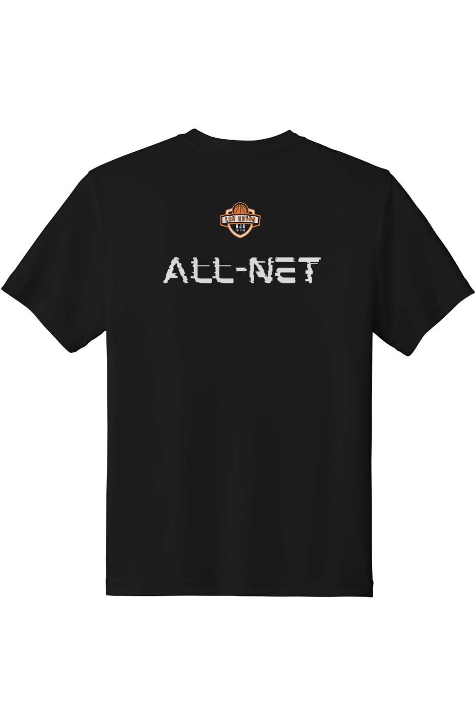 11-24_All-Net Youth Fire Glitch Tee - BLACK