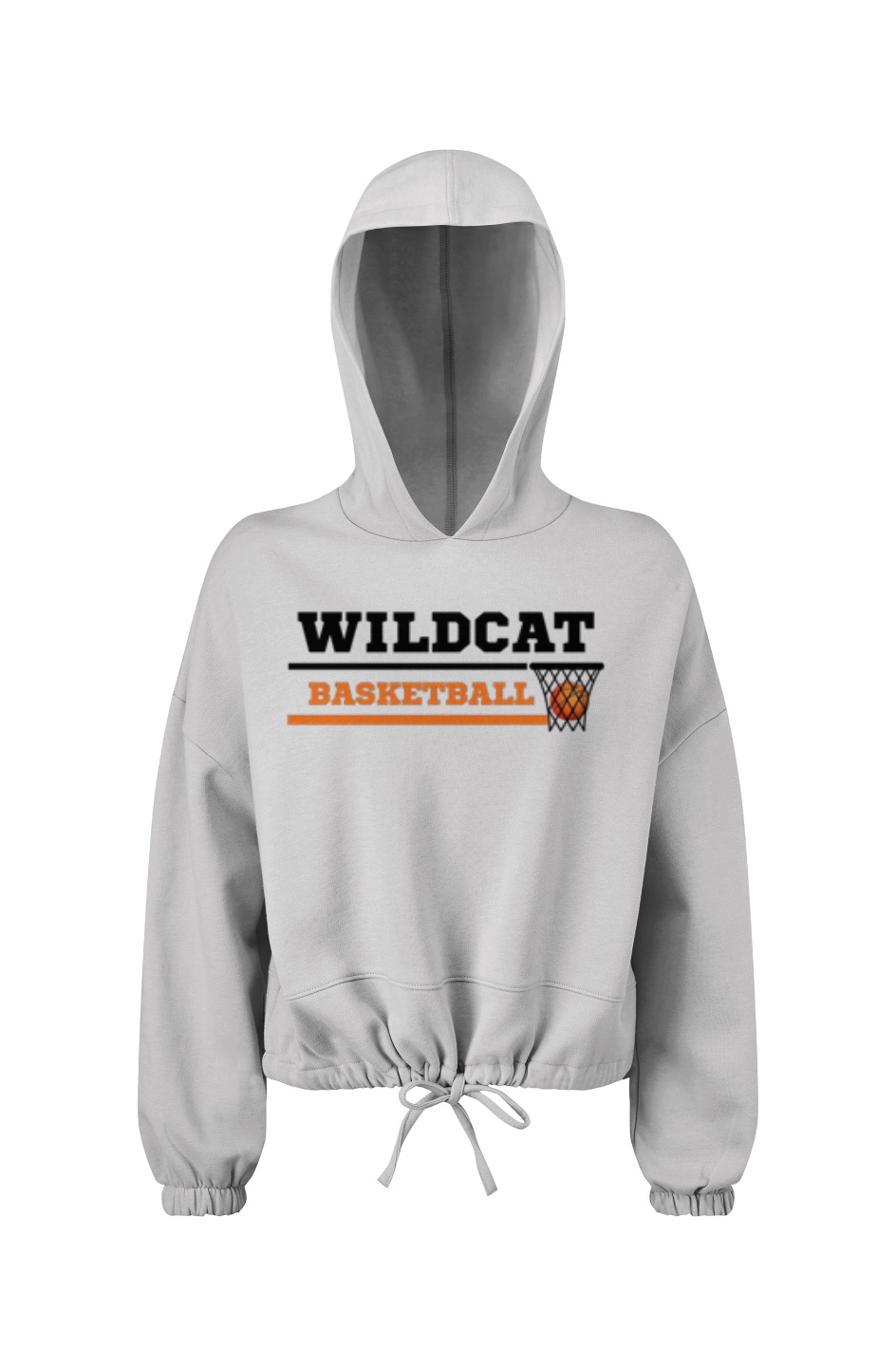 Women's Los Gatos HS Basketball Oversize Hooded Sweatshirt