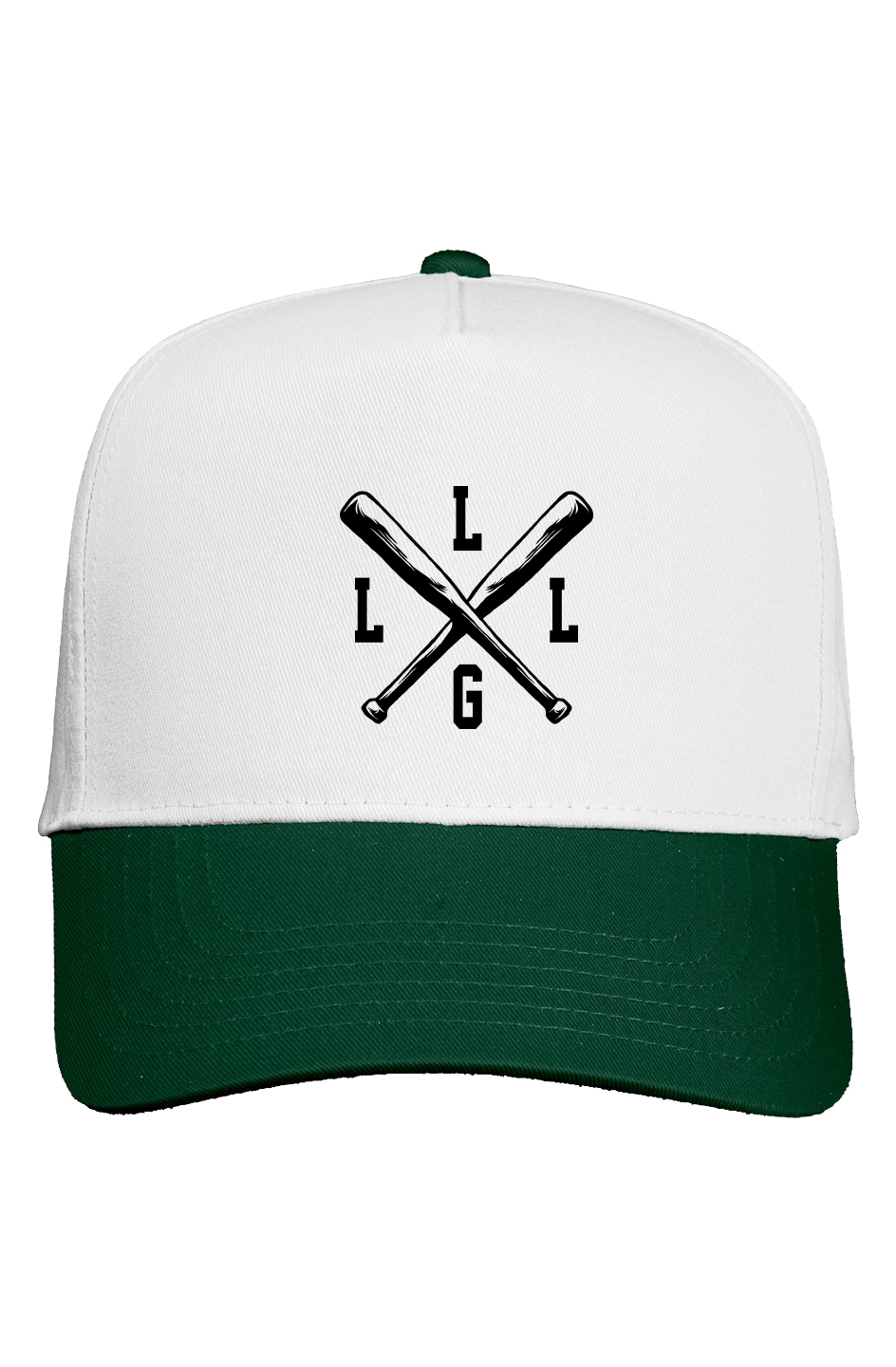 Lincoln Glen LL Bats Five Panel Two Tone Cap