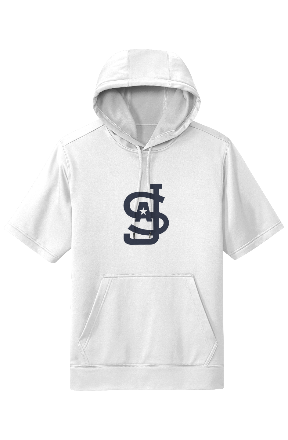 NEW - SJALL_ADULT_RED/WHITE - Sport Wick Short Sle