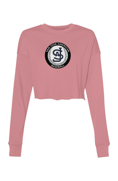 Women's SJALL Crop Crew Fleece