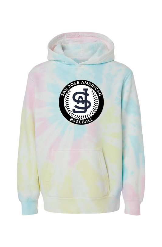 NEW - SJALL Youth Sunset Swirl Tie Dye Hoodie