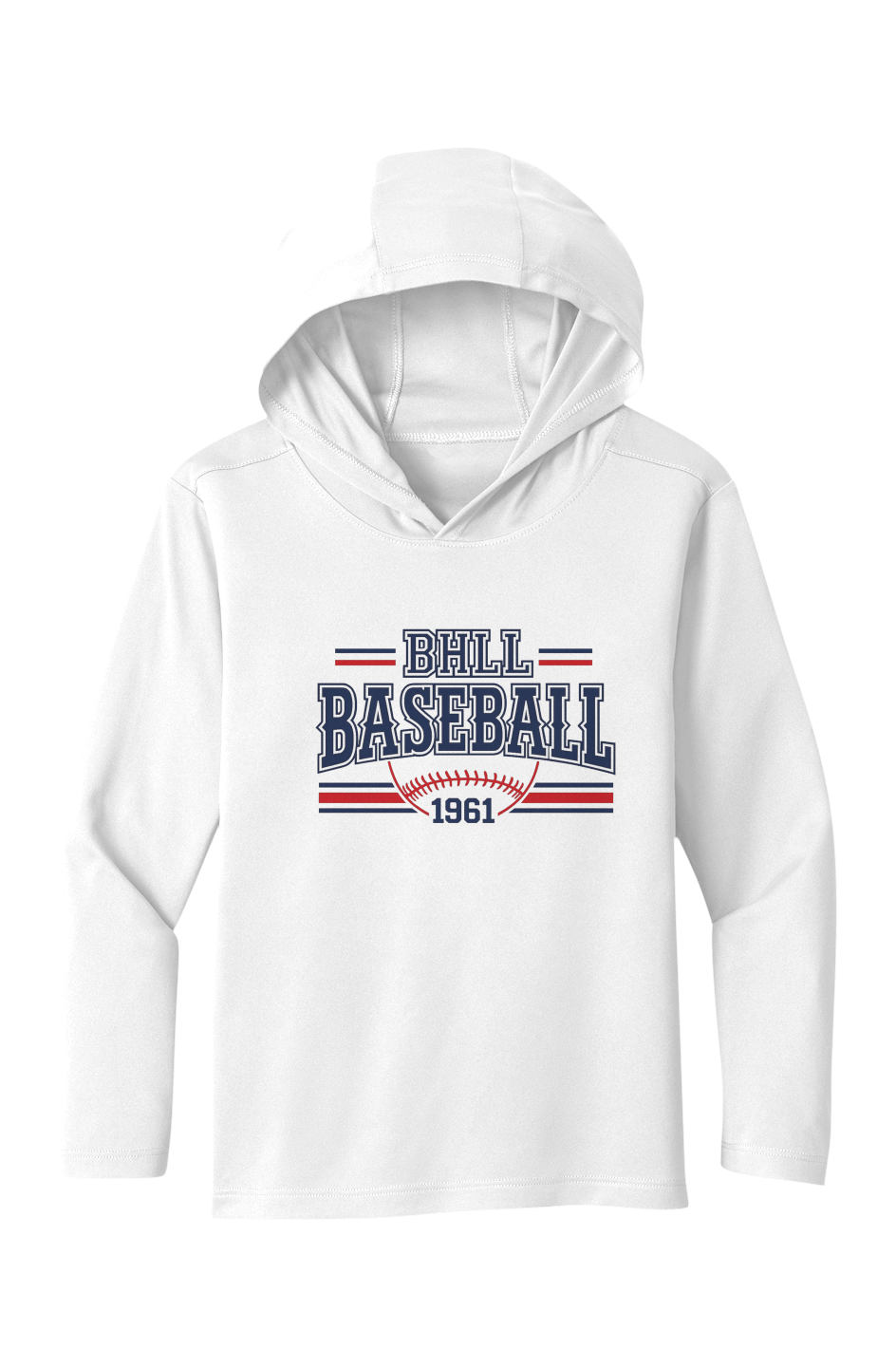2026_BHLL_BASEBALL_ Youth Posi UV Pro Hoodie