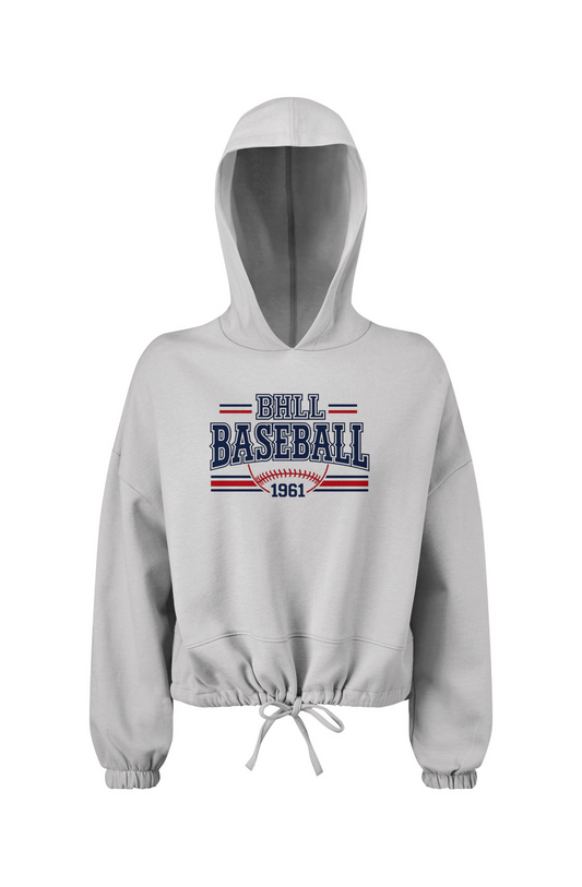 2026_BH_Ladies' Cropped Oversize Hooded Sweatshirt