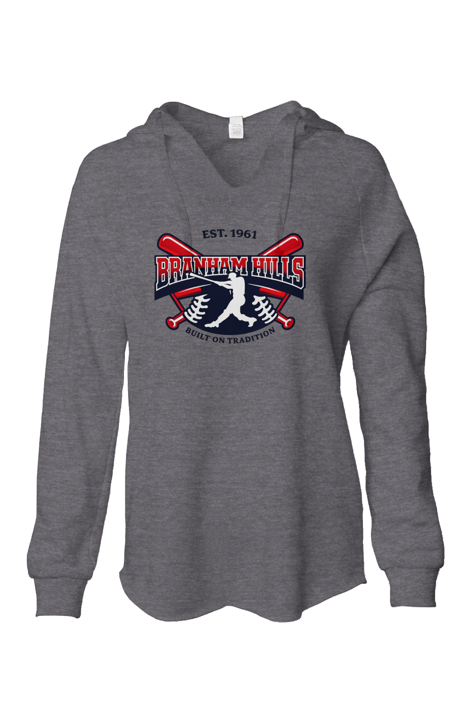 2026_BH_Womens Lightweight  Wash Hooded Sweatshirt