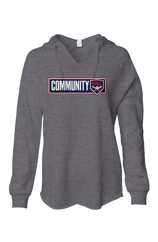 Women's 2026 BHLL Lightweight Wash Hooded Sweatshirt