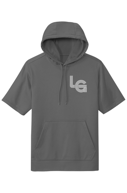 Adult Lincoln Glen LL Retro Sport Wick Short Sleeve Hoodie