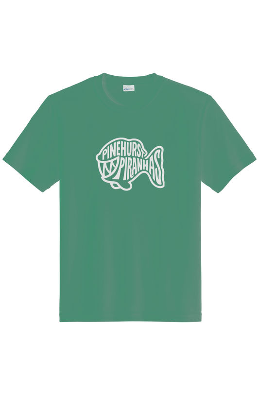 Youth Pinehurst Piranhas posicharge competitor tee