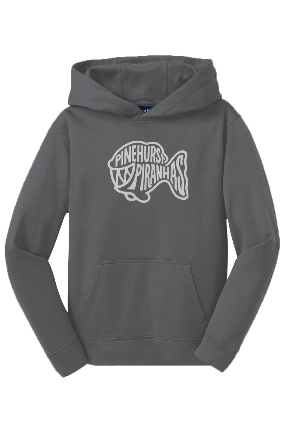 Youth Pinehurst Piranhas Fleece Hooded Pullover