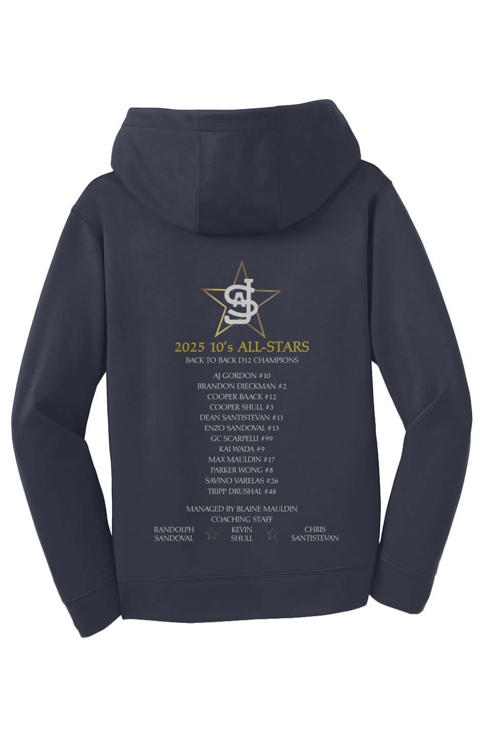 Fleece Hooded Pullover